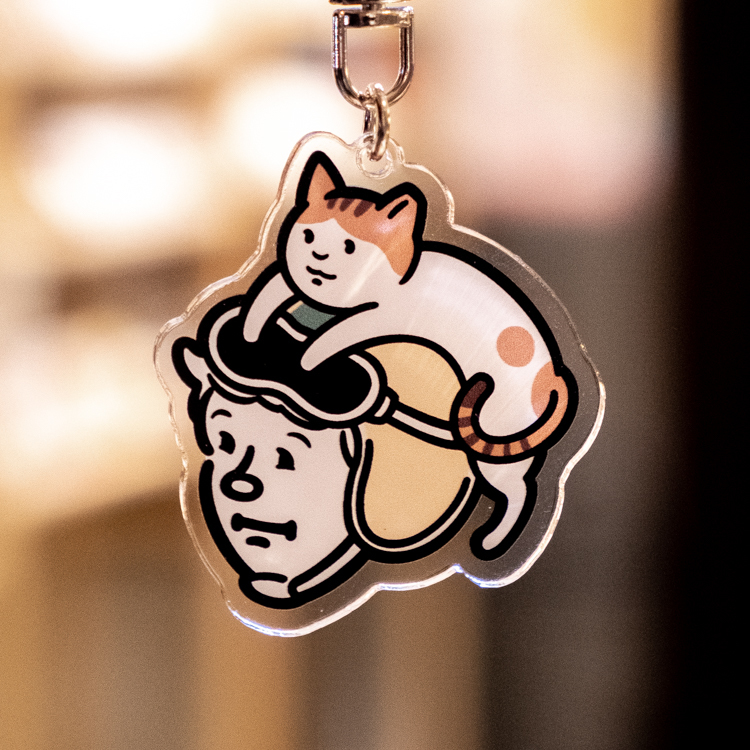 SPPPP｜Flying Boys｜壓克力鑰匙圈｜一起騎車兜風去