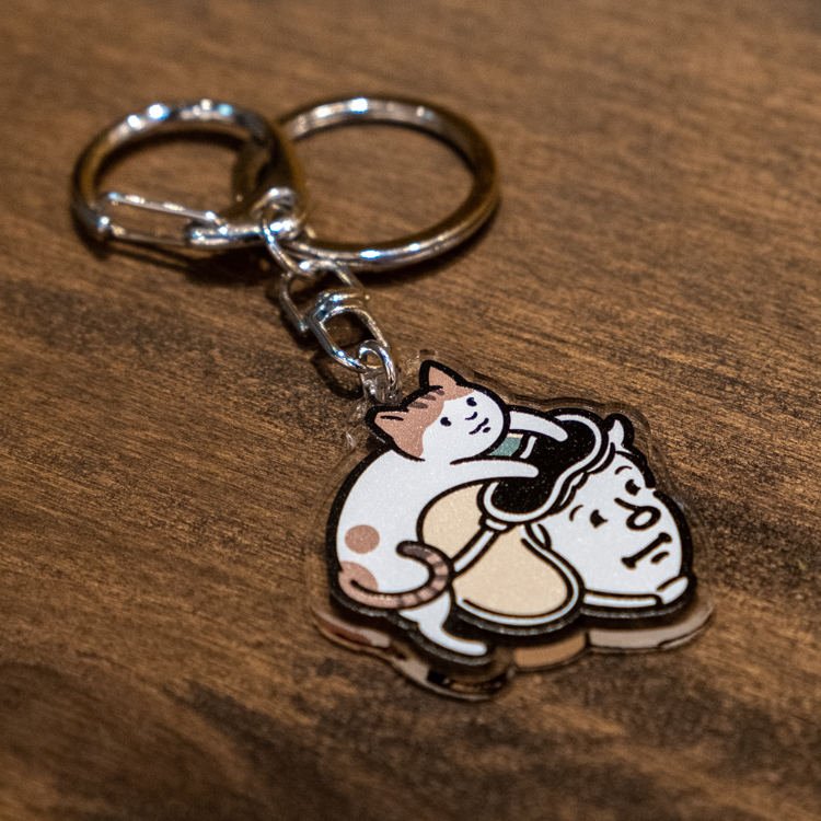 SPPPP｜Flying Boys｜壓克力鑰匙圈｜一起騎車兜風去