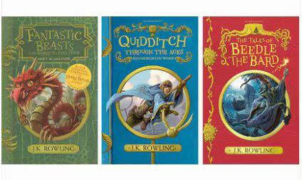 The Hogwarts Library Box Set 3 Books , Harry Potter, JK Rowling