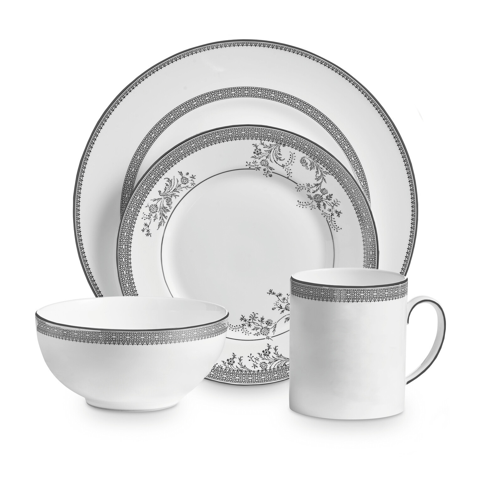 Wedgwood Vera Lace 4-Piece Setting
