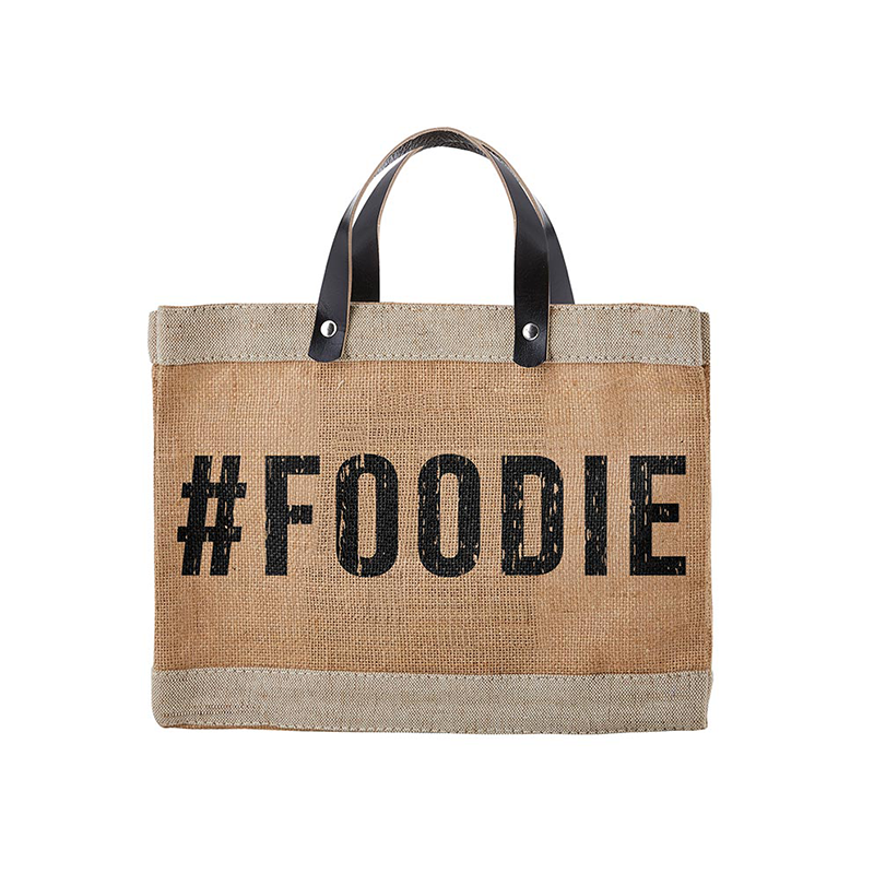 Santa Barbaratote 黃麻手提袋 FOODIE