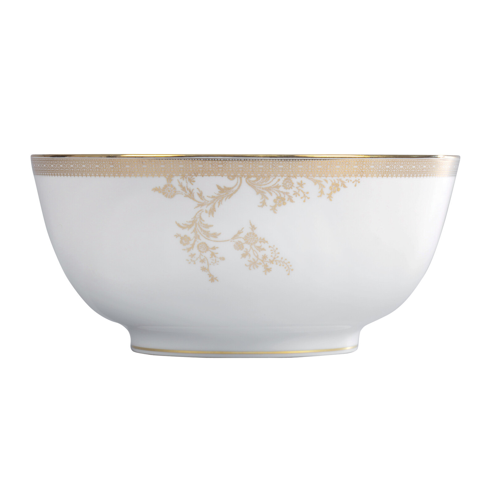 Wedgwood Vera Wang Lace Gold Salad Bowl 25cm