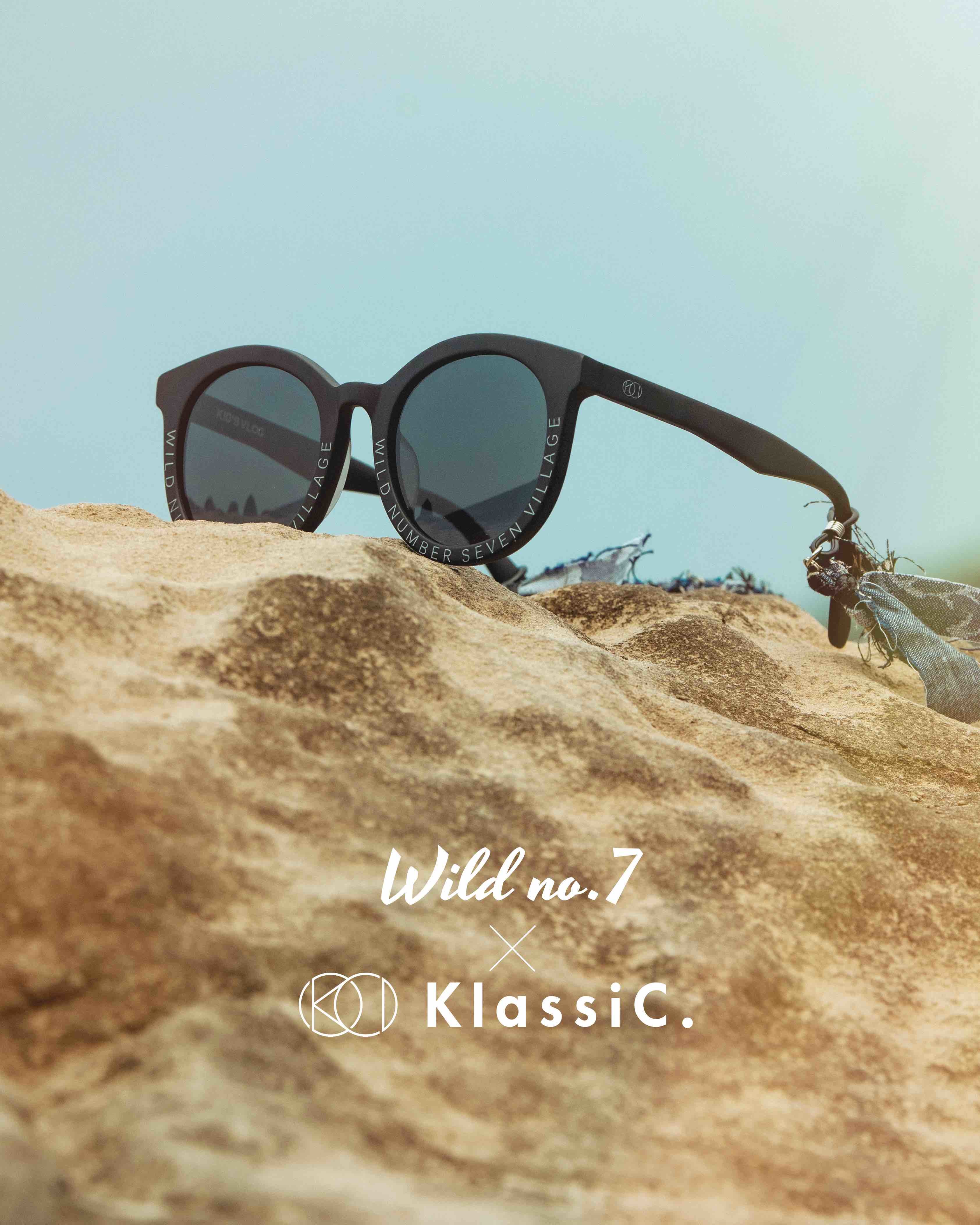 klassic,kid,墨鏡,聯名,野人七號,部落,戶外,圓框,方框,夏季墨鏡,露營,凹豆,outdoor