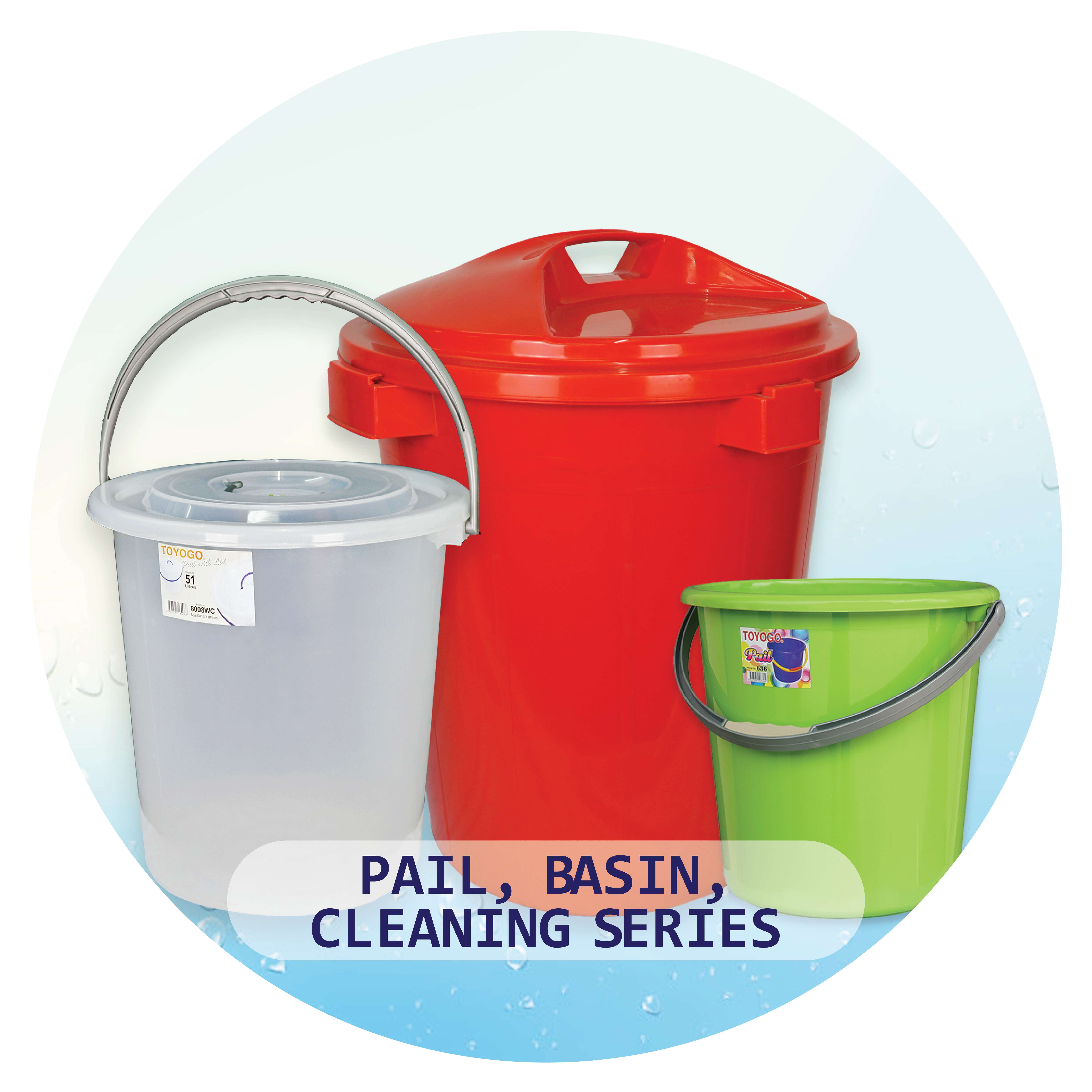 Pail, Basin, Cleaning Series