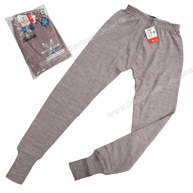 雪花牌: 男裝羊毛防縮長褲 (S-L, 38-42碼)