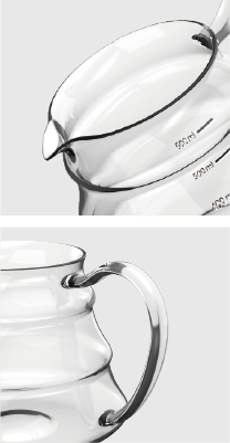Pyrex Café Coffee glass pot 700ml