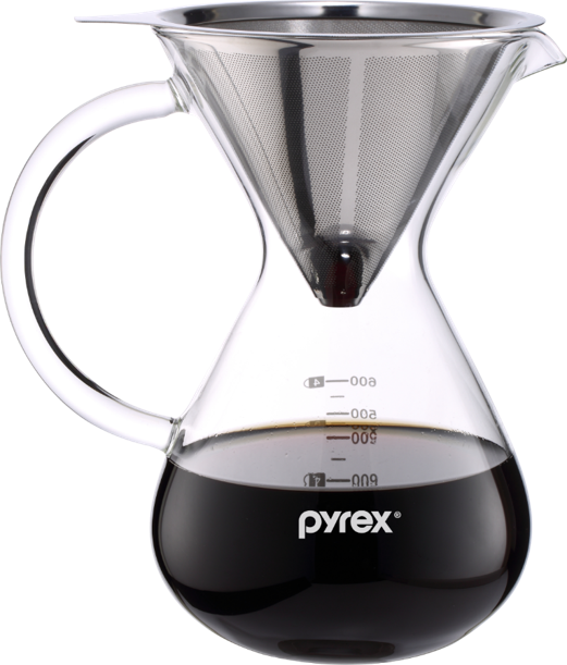 Pyrex Café Coffee filter cup pot group 600ml