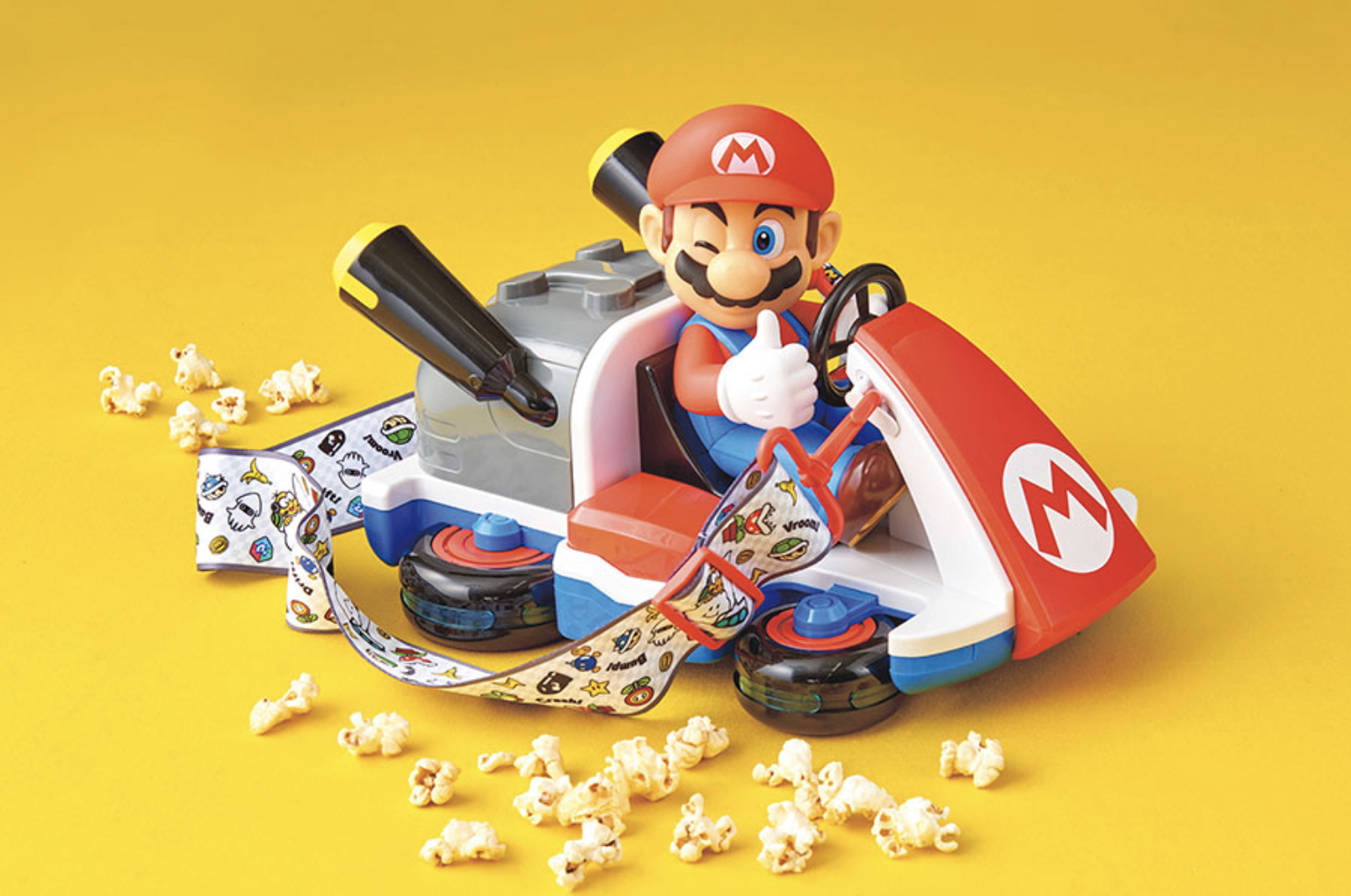 【現貨】環球影城USJ Mario賽車爆谷桶