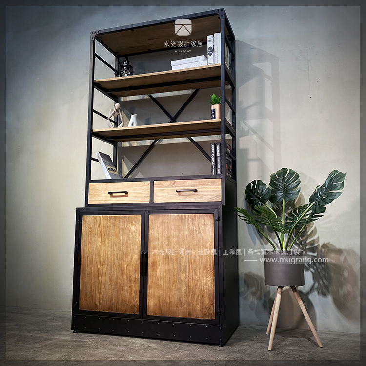 LOFT工業仿舊抽屜展示櫃|可訂製