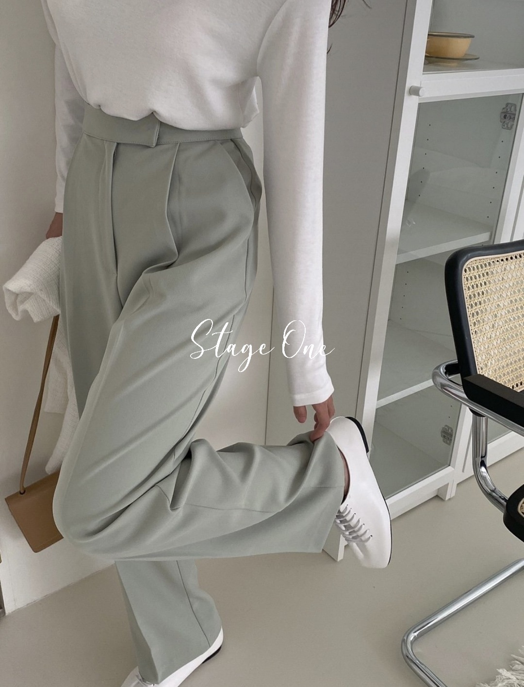 韓國製🇰🇷PT32 超韓!高質直筒鬆身西褲