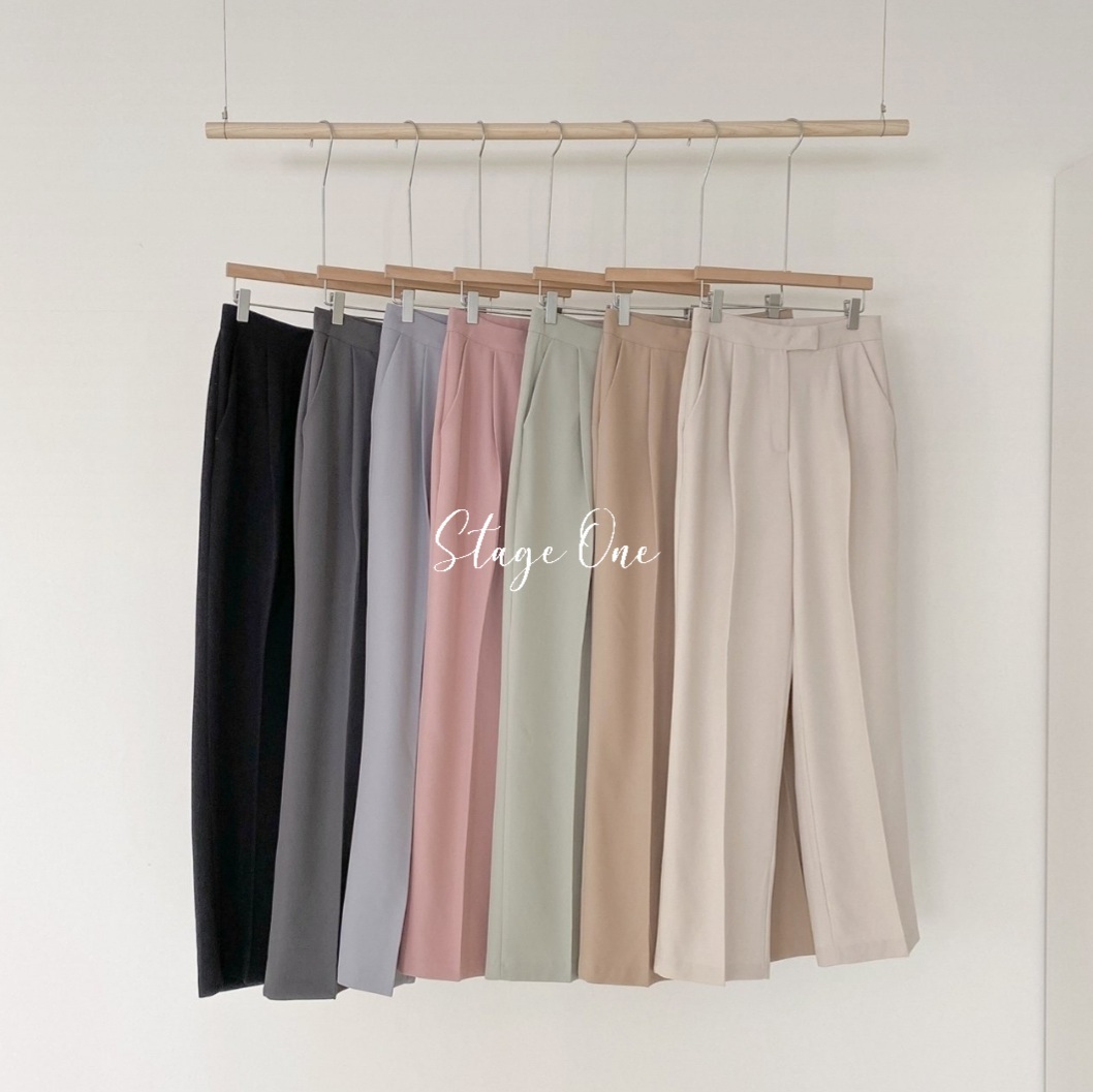 韓國製🇰🇷PT32 超韓!高質直筒鬆身西褲