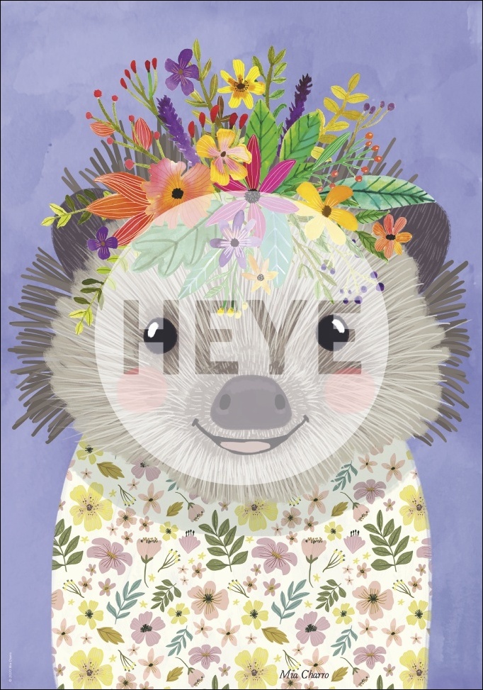 【HEYE】花花朋友 有趣的刺猬500片拼圖