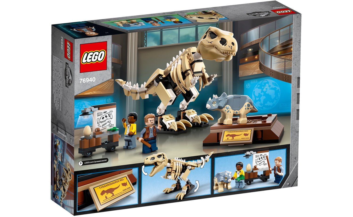 [飛米樂高積木磚賣店] LEGO 76940 Jurassic-暴龍化石展