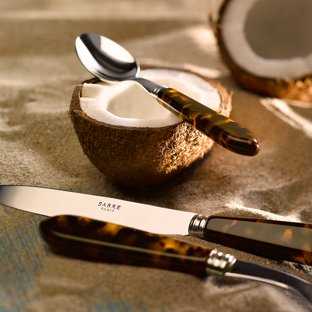 SABRE | Tortoise 玳瑁系列 | 起司刀-小 | 琥珀色