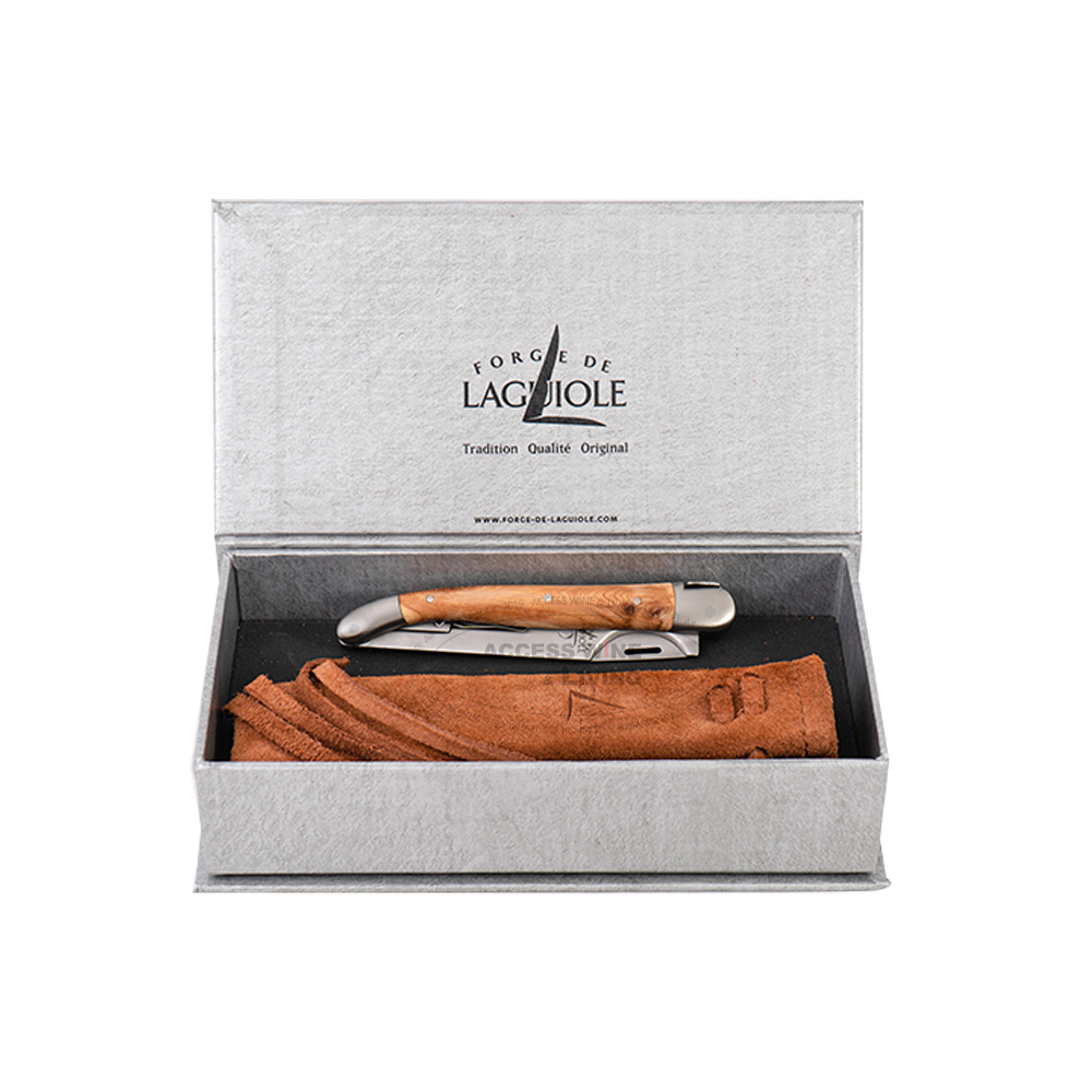 FORGE DE LAGUIOLE | 杜松木霧面雪茄剪