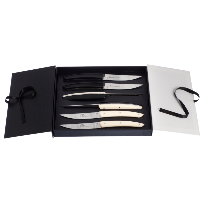DOZORME | T. BASTIDE 聯名設計款 Thiers L'Ame 牛排刀6入禮盒組