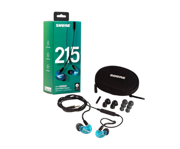 Shure Shure SE215 有線版 耳機 多樣款式 Wired Earphones — 三峽錄音 / 音響｜YA! 玩音樂