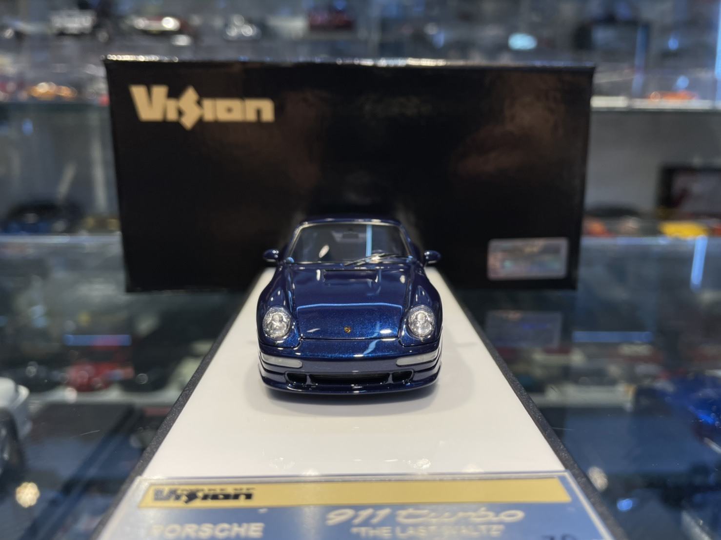 MakeUp VM218 Porsche 911(993) Turbo Blue 1/43 (Resin)