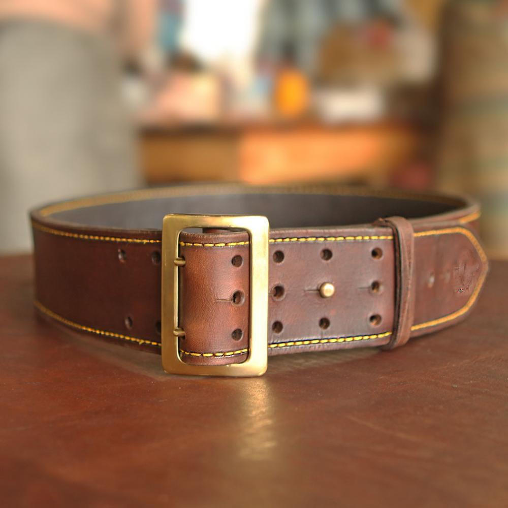 Els & Co. - 高級皮革工匠 The Hogsback Leather Hunting Belt 狩獵腰帶
