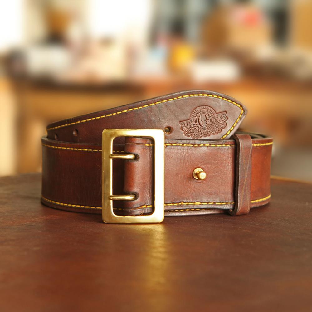 Els & Co. - 高級皮革工匠 The Hogsback Leather Hunting Belt 狩獵腰帶