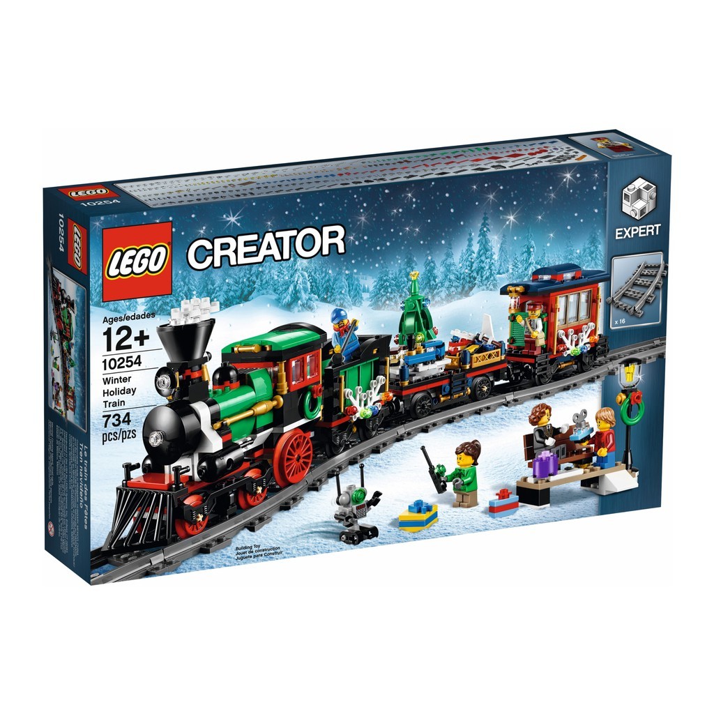 [飛米樂高積木磚賣店] LEGO 10254 Creator Expert 冬季火車Winter Holiday Train