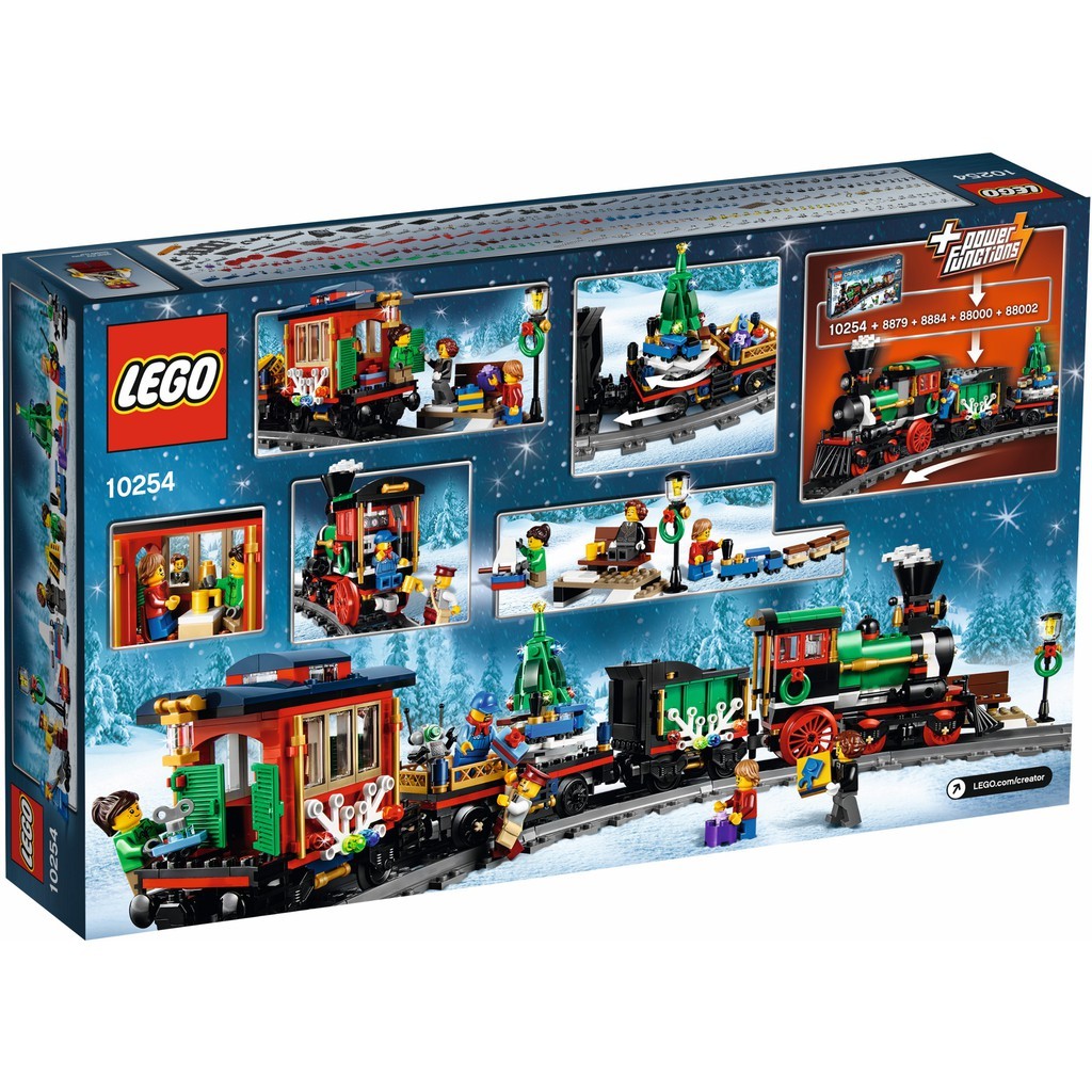 [飛米樂高積木磚賣店] LEGO 10254 Creator Expert 冬季火車Winter Holiday Train