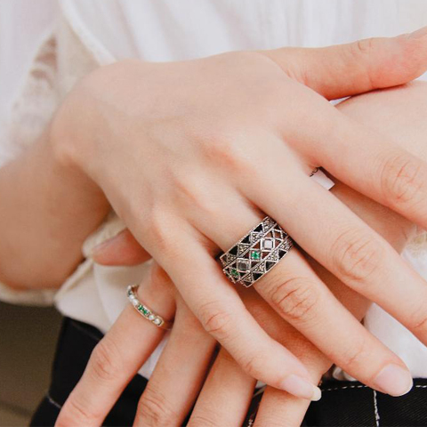 民族風圖騰戒指