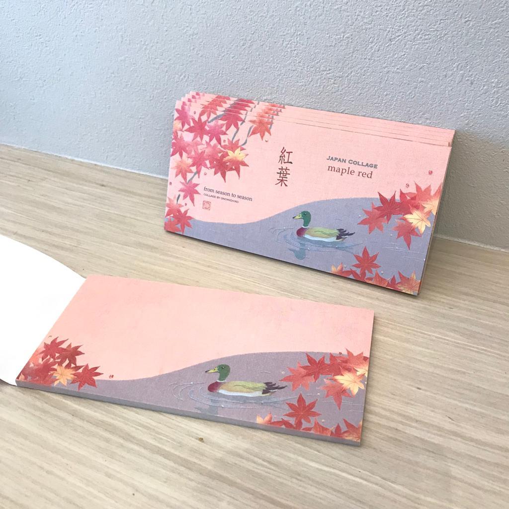 Omichiko 記事紙 鴨子與秋葉