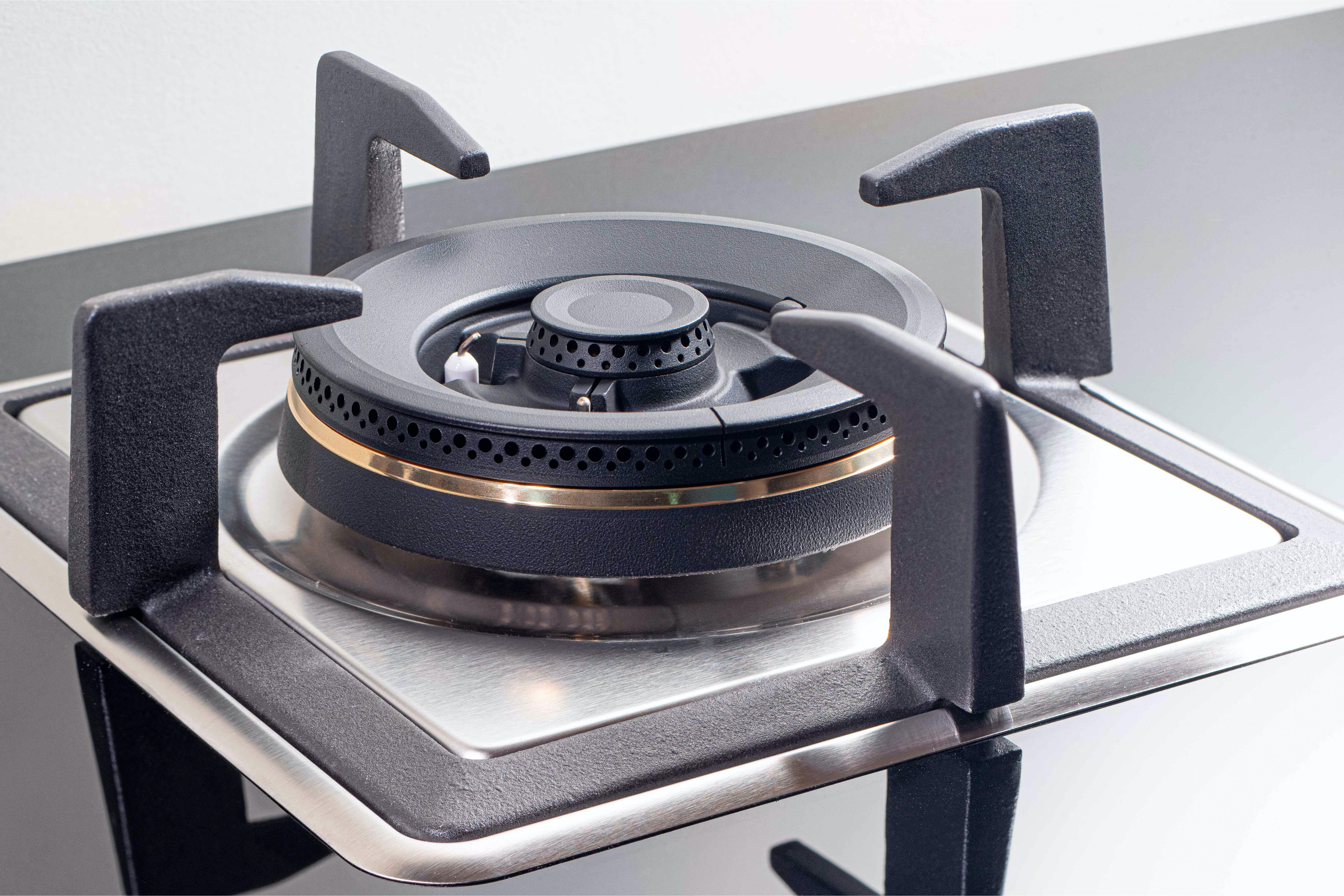 氣霸 Hibachi   HY-2628SN‧座檯‧嵌入式「蓮芯火」鋁合金邊框‧雙頭煮食爐‧煤氣‧石油氣‧香港行貨,原廠1年保養‧