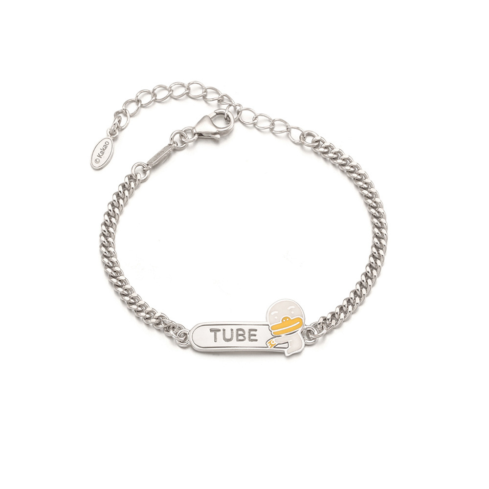 MiniGOLD x Kakao Friends Name Stick Kids Bracelet BLKS1160 - TUBE
