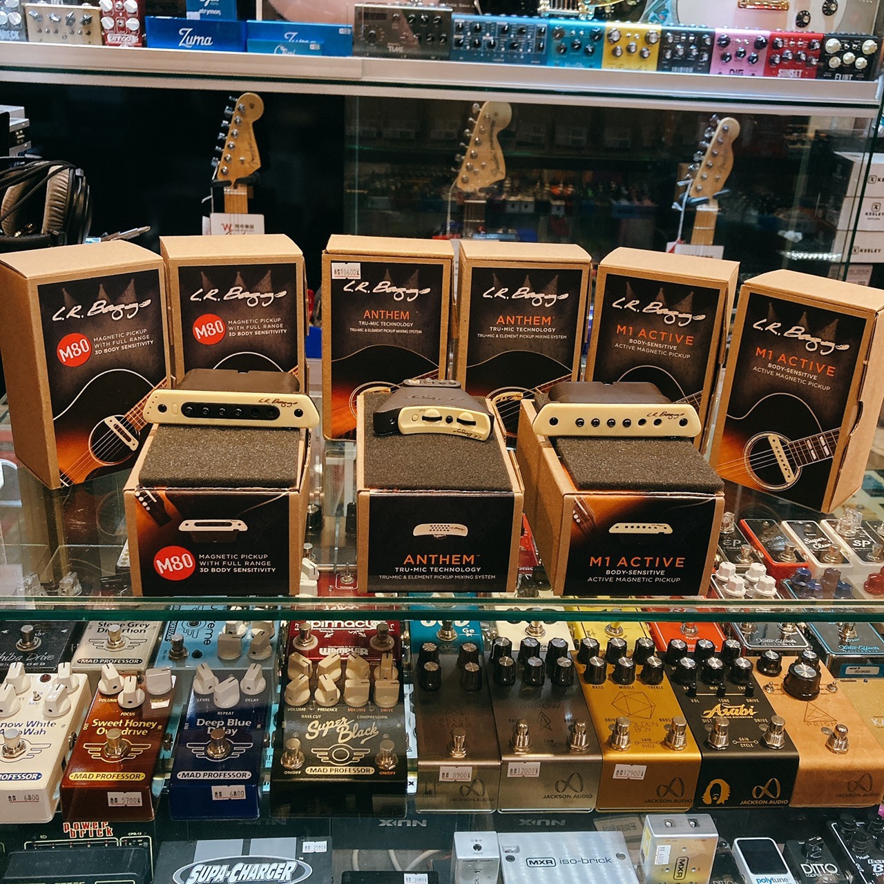 L.R. Baggs M1A 響孔式單系統 主動式拾音器 可收打板