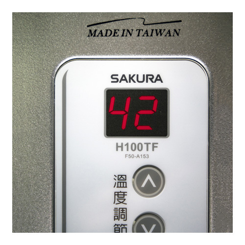 櫻花 Sakura  H100RF‧恆溫氣體熱水爐‧10升‧煤氣‧機背排氣‧台灣製造‧香港行貨,原廠3年保養‧