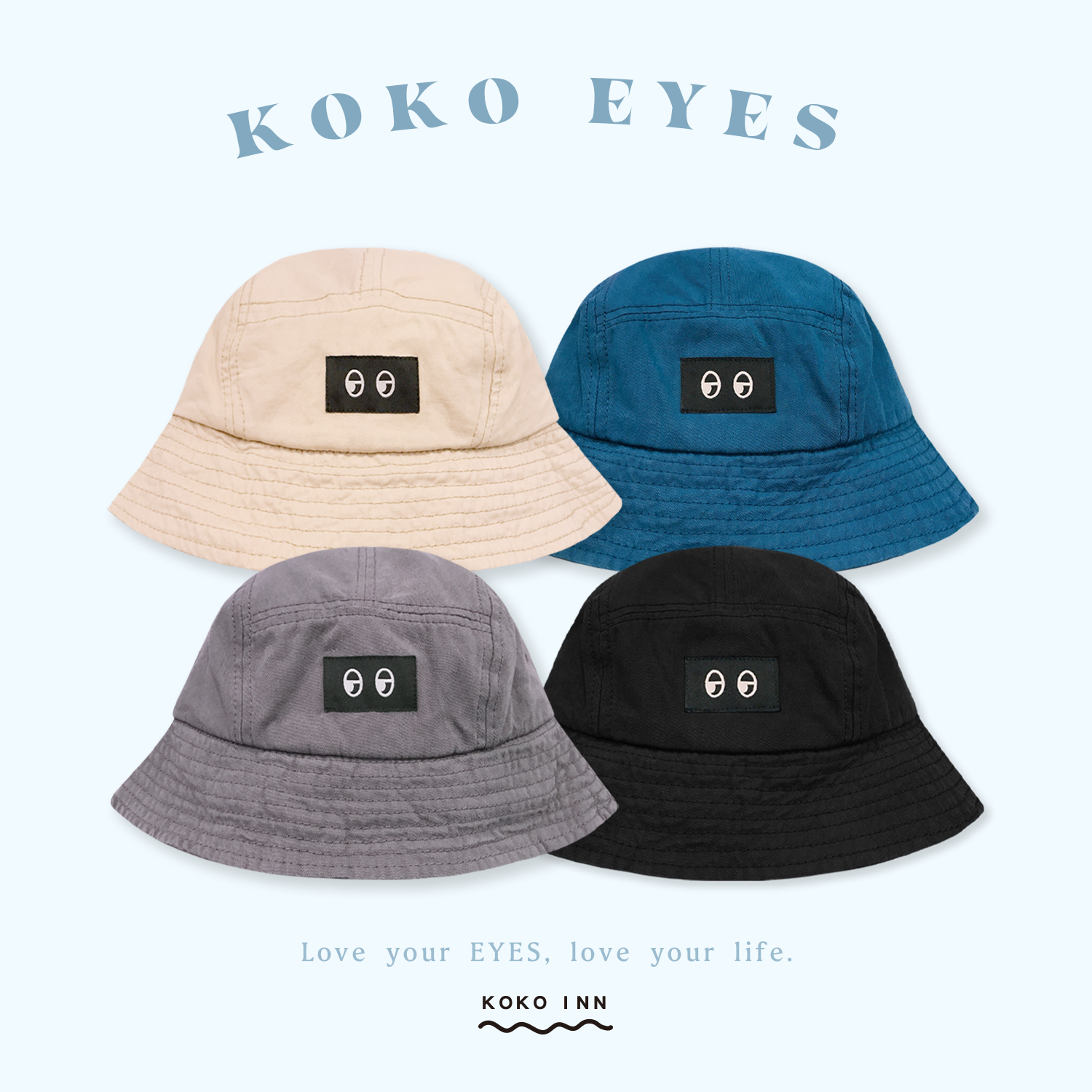 KOKO EYES 漁夫帽