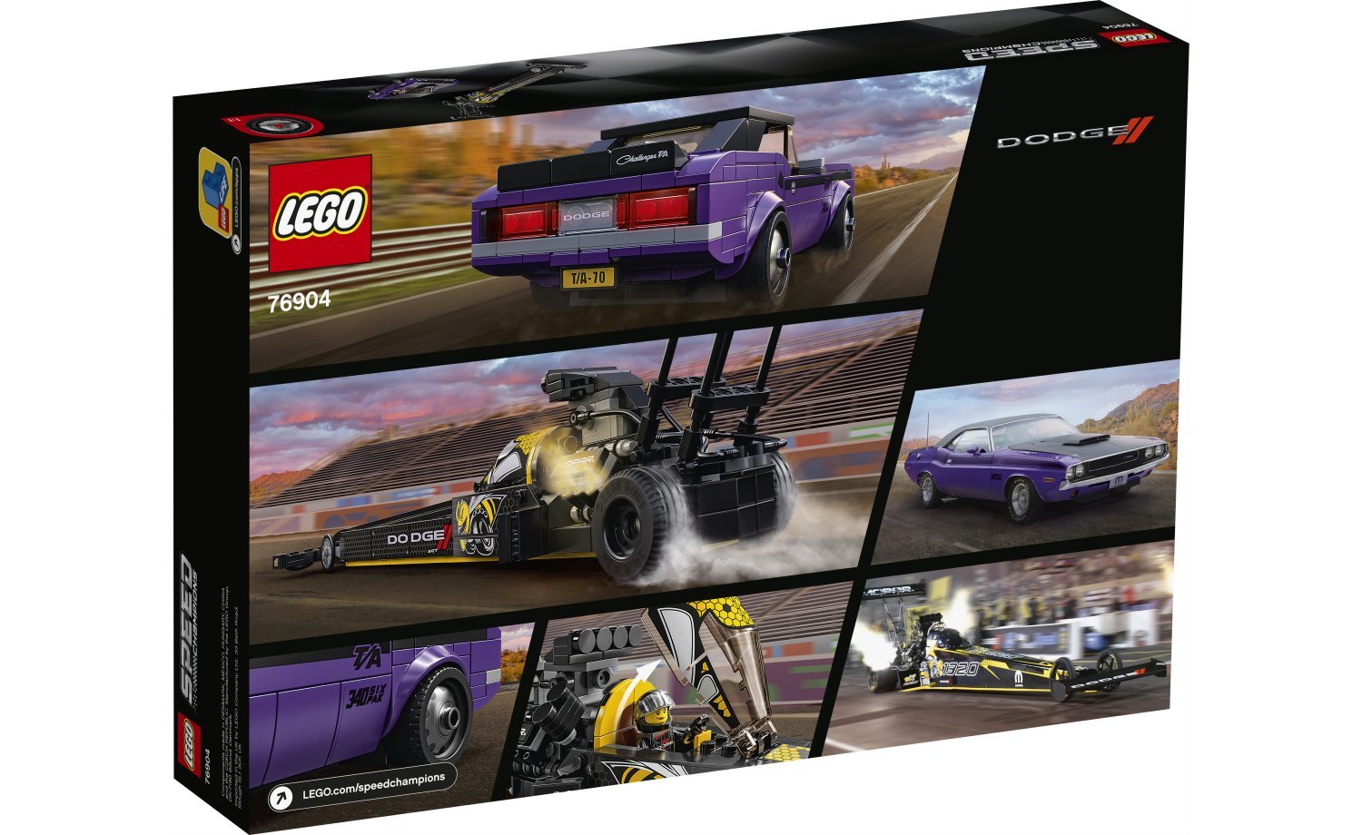 [飛米樂高積木磚賣店] LEGO 76904 道奇Top Fuel&1970挑戰者T/A