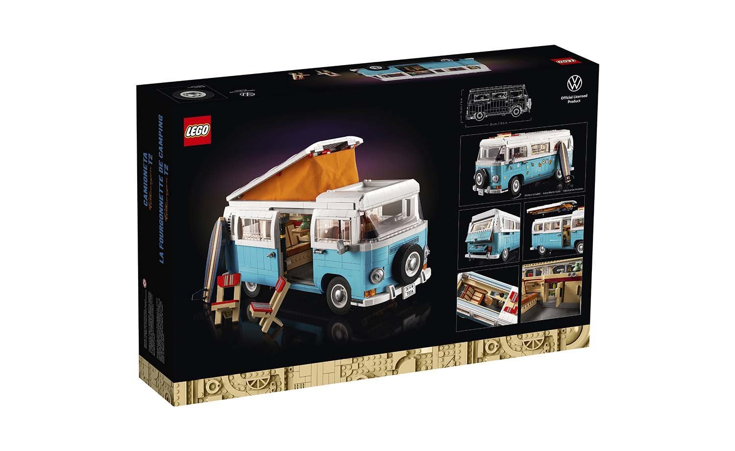 [飛米樂高積木磚賣店] LEGO 10279 Creator Expert 福斯 T2 露營車