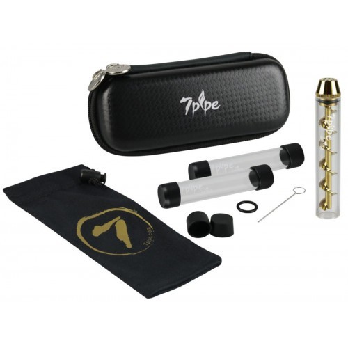 7PIPE TWISTY GLASS BLUNT - COMBO KIT