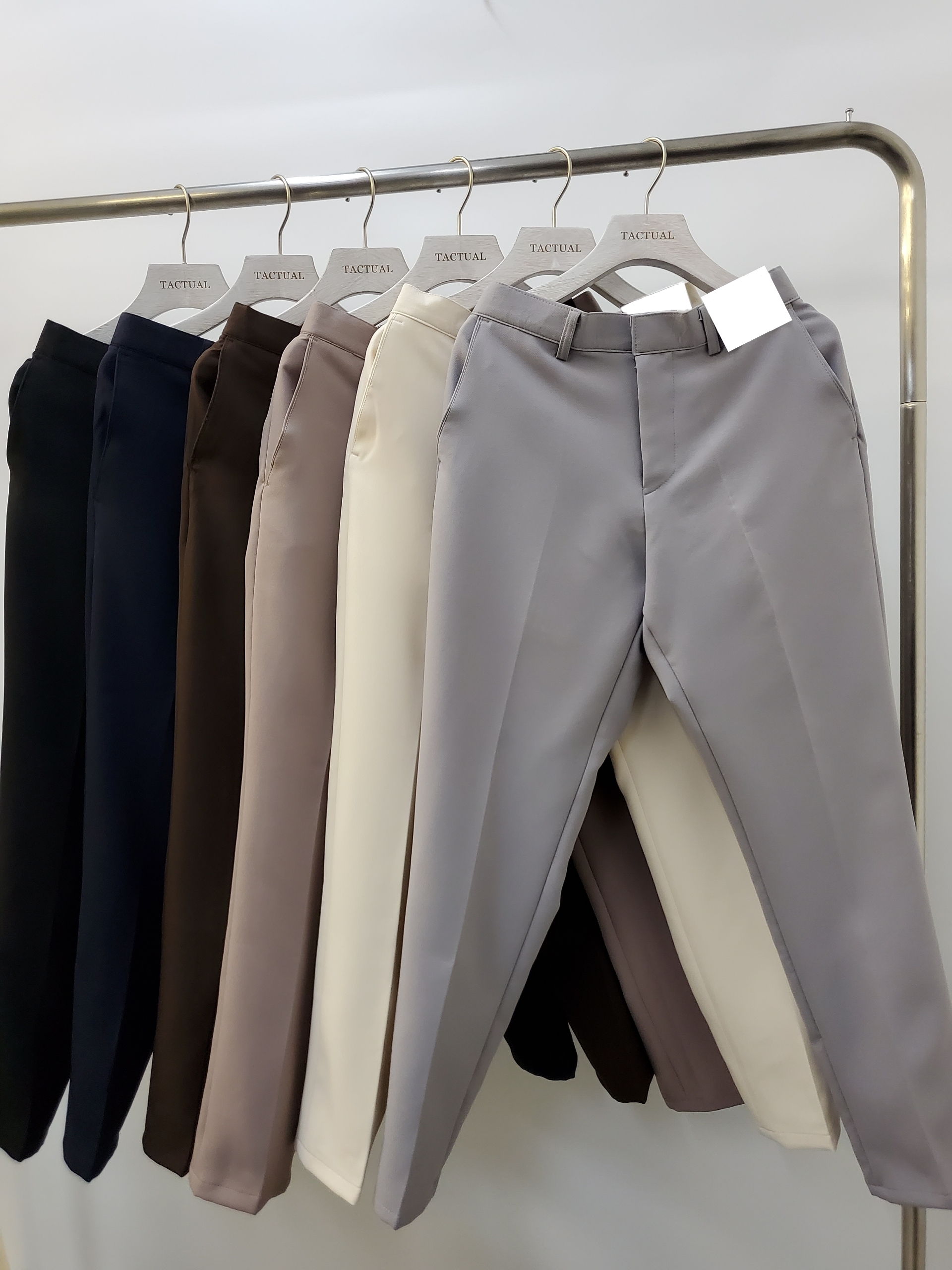 修身吊腳西褲 P895