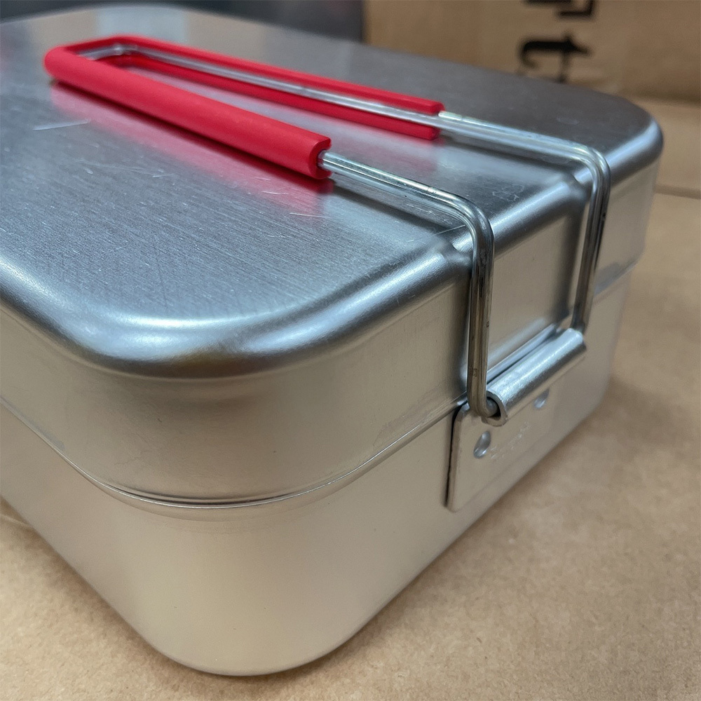 Trangia Mess Tin-TR309 煮飯神器 便當盒-紅把手 (大)