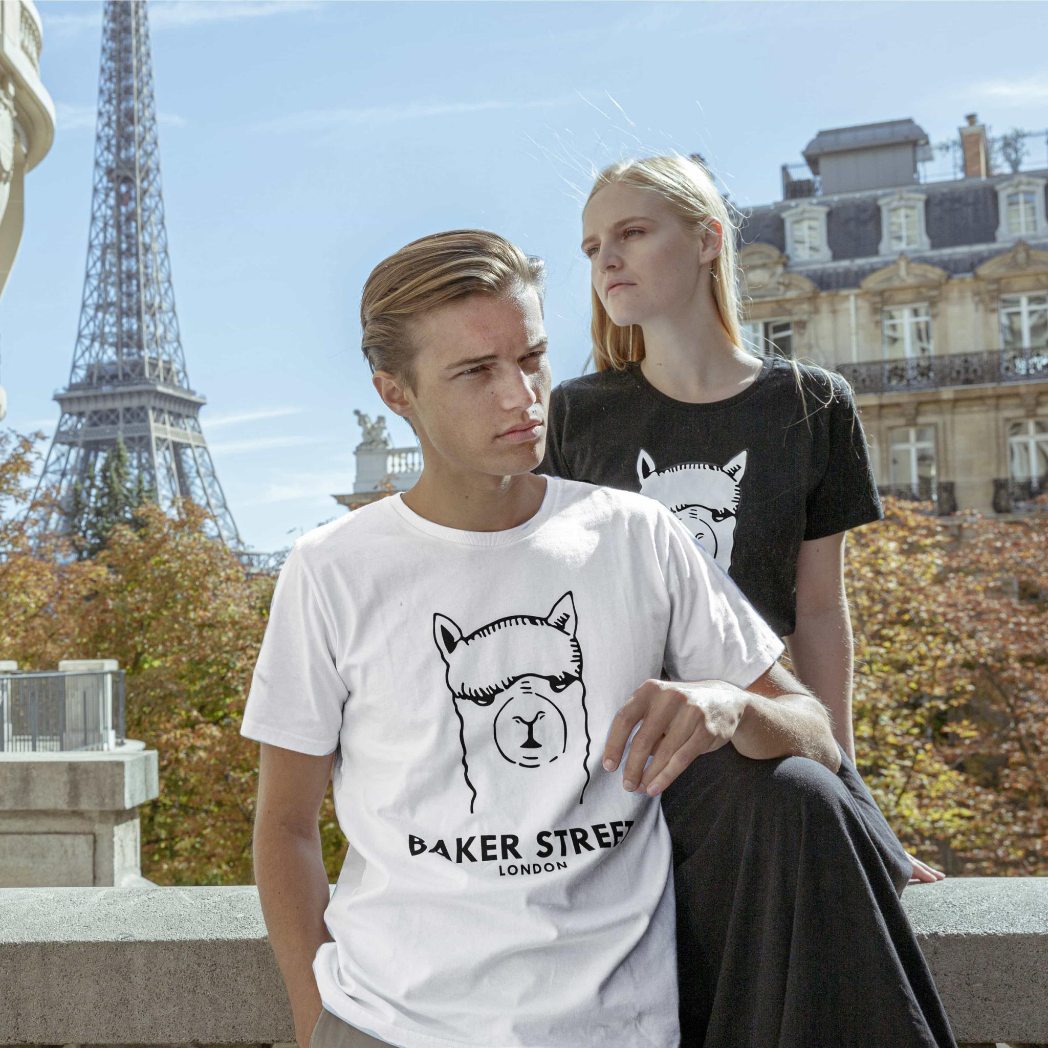 BKST Logo 經典羊駝大LOGO 短T