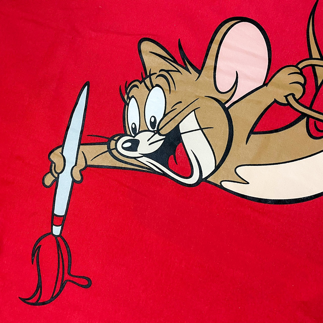 Tom and Jerry-彩色T-shirt-Jerry