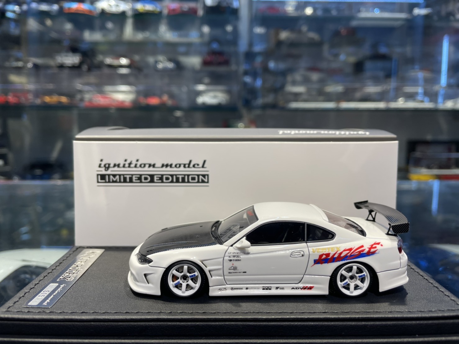 Ignition Model Silvia S15 ホワイト 1/18 Ignition Model 1:18 Nissan Silvia (S15) LBWK Super
