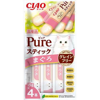 CIAO 無穀物系列果凍片 吞拿魚（15g x 4支裝）