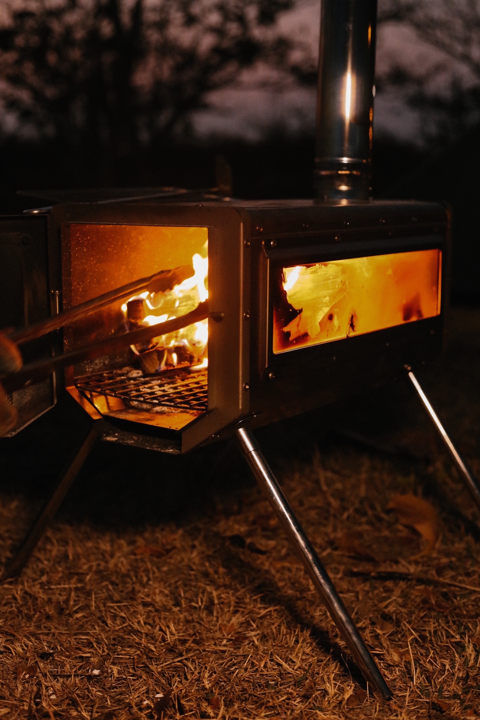 WTS 雙視窗柴爐 型號500