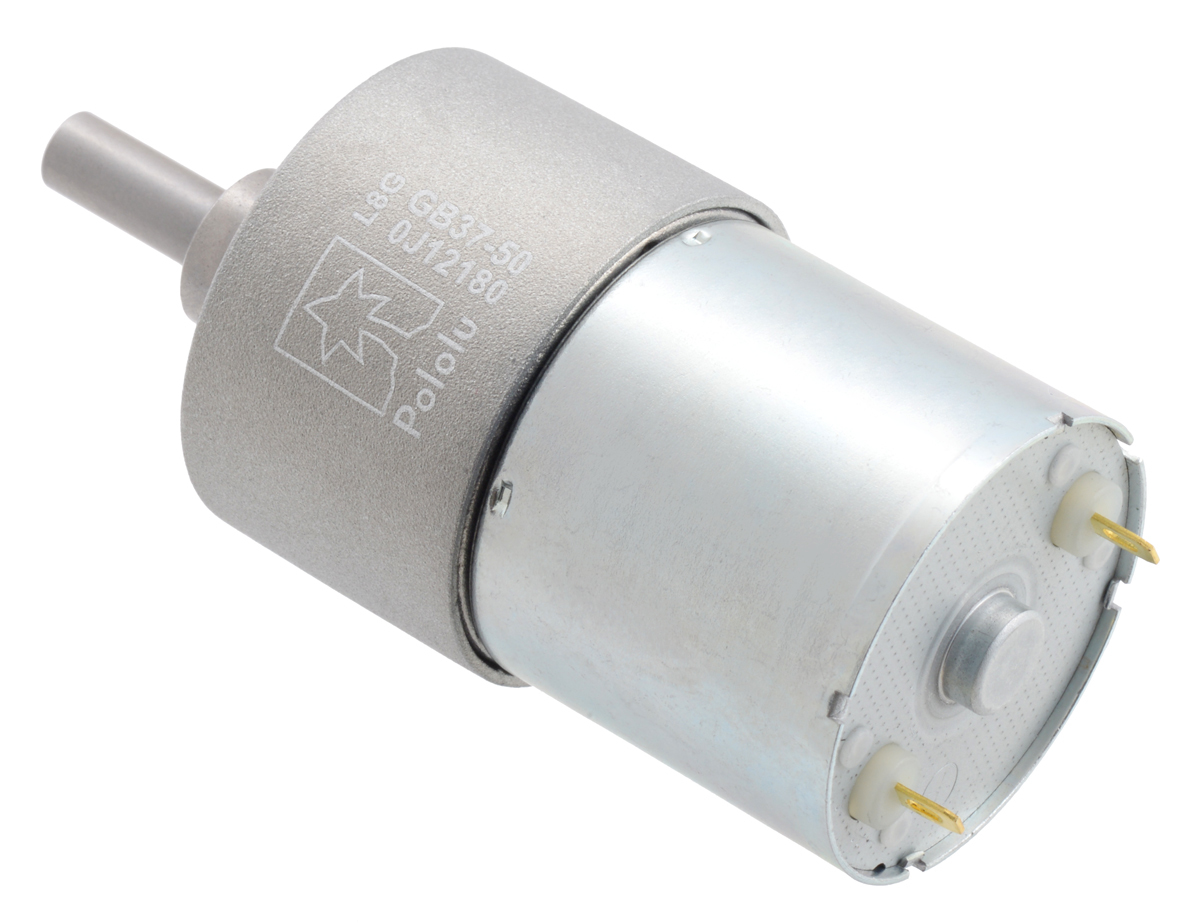 50:1 Metal Gearmotor 37Dx54L mm 24V馬達