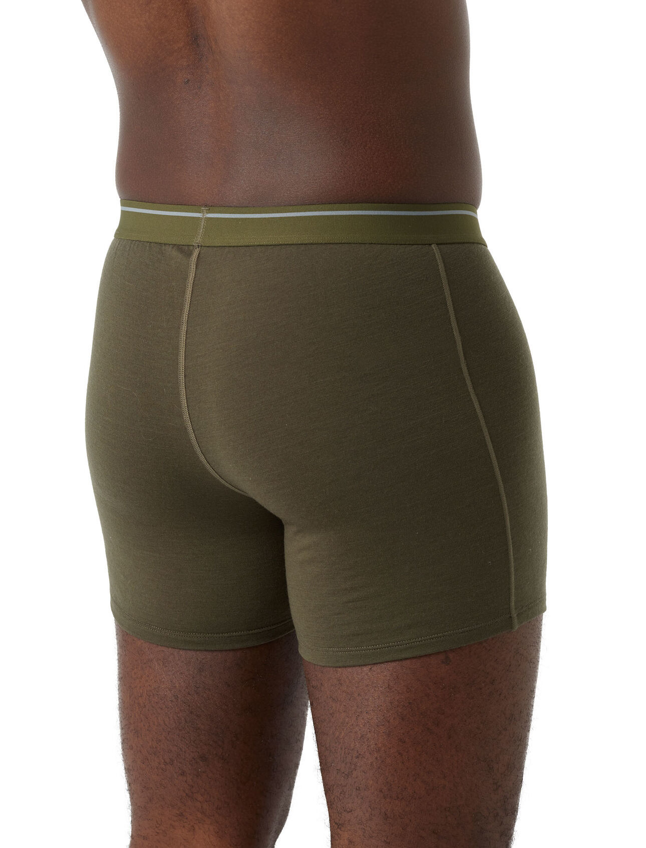 icebreaker Anatomica 羊毛開口四角內褲-BF150-黑 男生