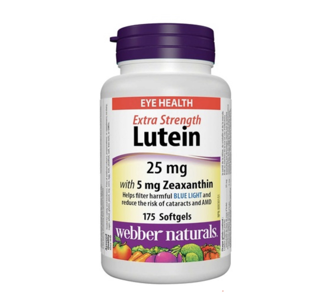 加拿大Webber Naturals 維柏健強效葉黃素 175粒裝