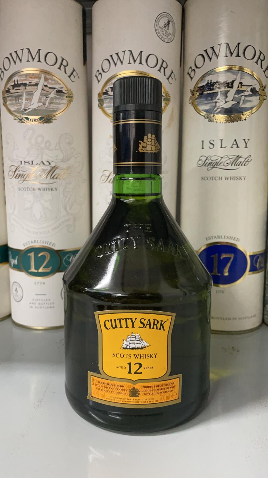 Cutty Sark 12 Years Emerald (1990s) Scotch Whisky 40% 7