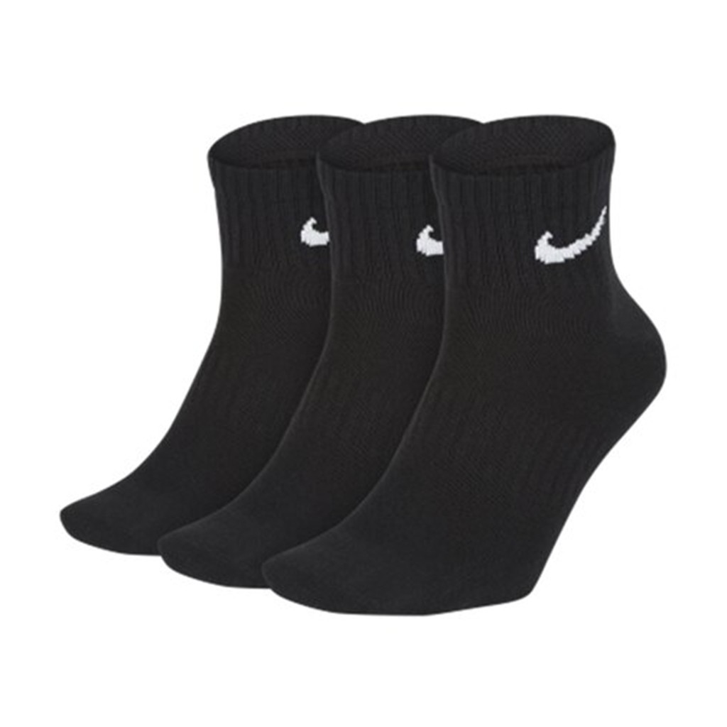 -(E6d05)-NIKE EVERYDAY LIGHTWEIGHT 過踝訓練襪 黑/白 單雙