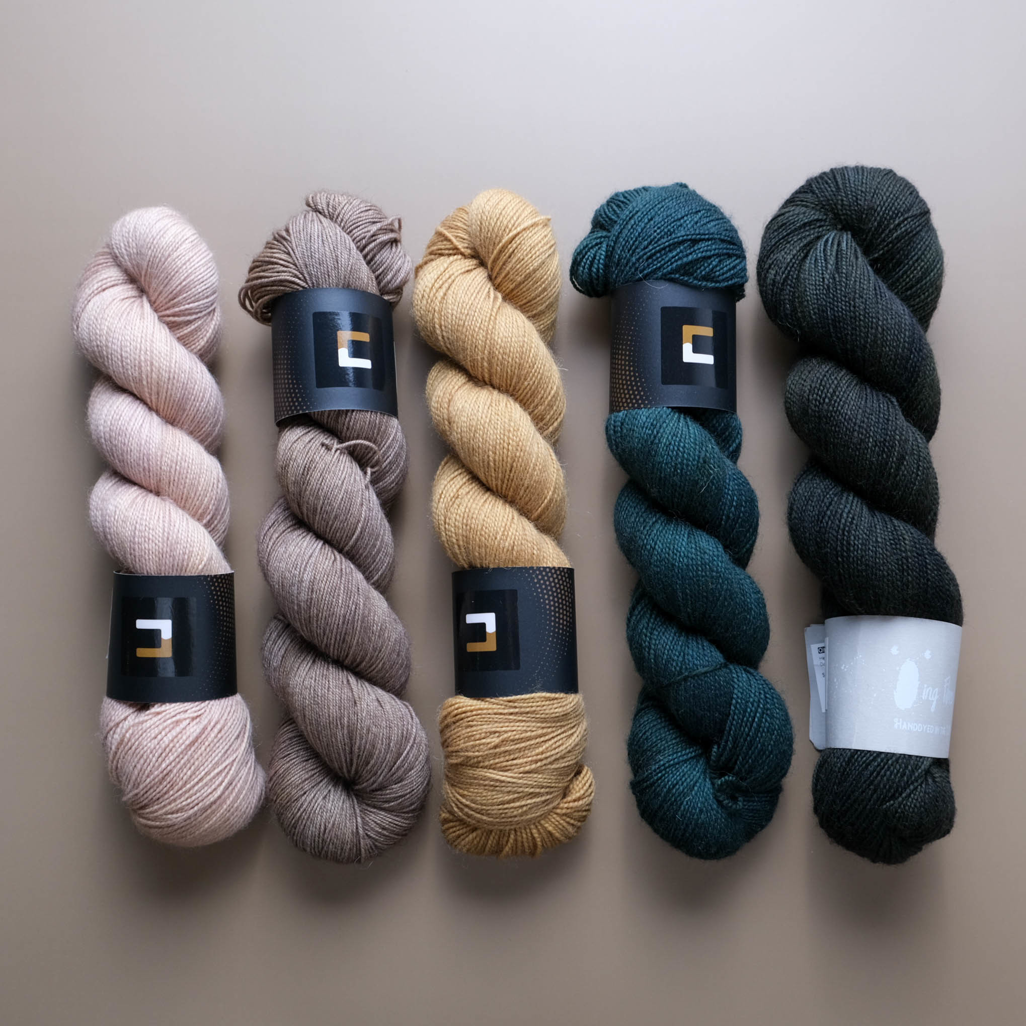 Shawlography MKAL -手染線材料包2