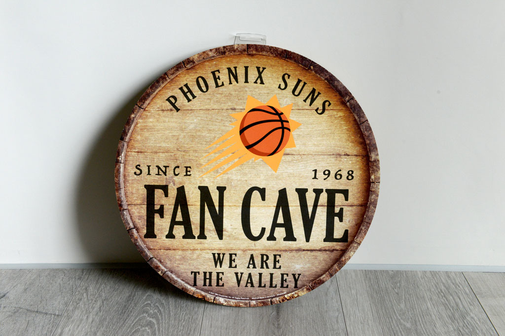 WinCraft 鳳凰城太陽隊 14吋 圓形木板裝飾